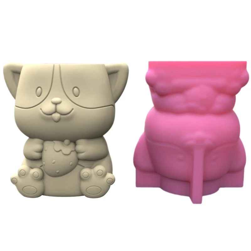 Little Dog Succulent Flower Pot Silicone Mold Concrete Candlestick Resin Mould DIY Succulent Planter Craft Casting Tool
Little Dog Succulent Flower Pot Silicone Mold Concrete Candlestick Resin Mould DIY Succulent Planter Craft Casting Tool