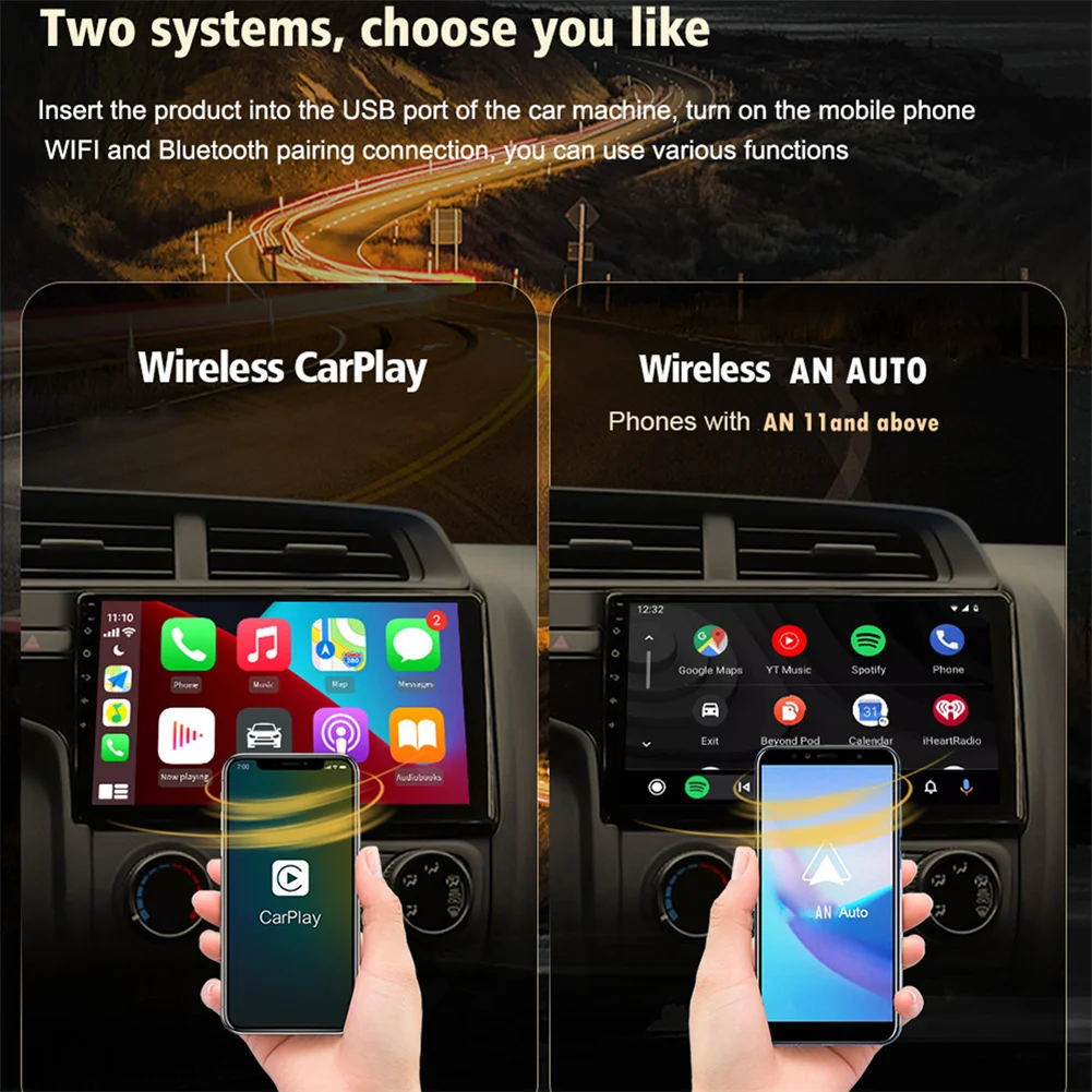 CPC200-CCPA USB Dongle Adapter Wireless CarPlay AN Auto Carlinkit Car WiFi Hotspot Mirror Screen Massive Application Autokit APK
CPC200-CCPA USB Dongle Adapter Wireless CarPlay AN Auto Carlinkit Car WiFi Hotspot Mirror Screen Massive Application Autokit APK
