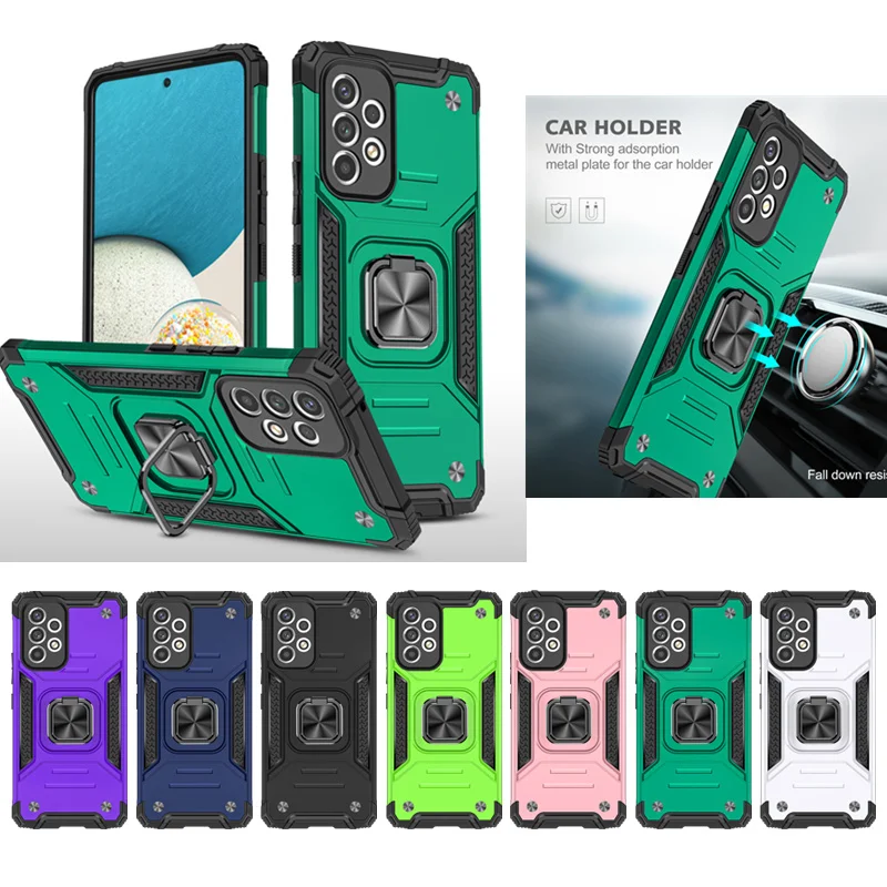 For Samsung A53 Case Shockproof Armor Car Ring Cover For Samsung Galaxy A53 5G Capa SM-A536B/DS 6.5" Coque Funda GalaxyA53
For Samsung A53 Case Shockproof Armor Car Ring Cover For Samsung Galaxy A53 5G Capa SM-A536B/DS 6.5" Coque Funda GalaxyA53