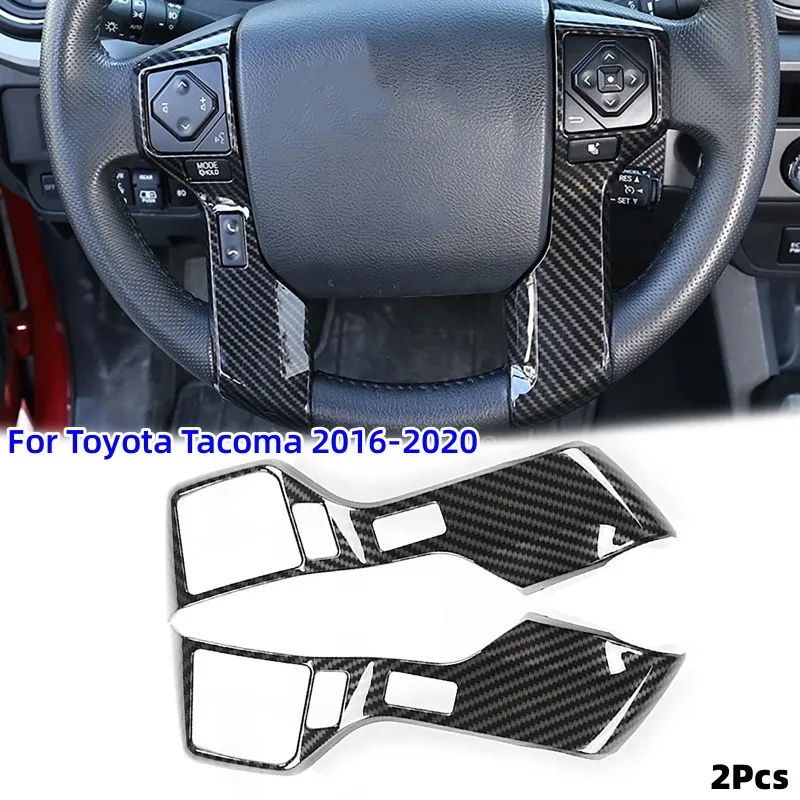 2Pcs/set ABS Carbon Fiber Car Steering Wheel Decorative Frame Fit for Toyota Tacoma 2016-2020
2Pcs/set ABS Carbon Fiber Car Steering Wheel Decorative Frame Fit for Toyota Tacoma 2016-2020
