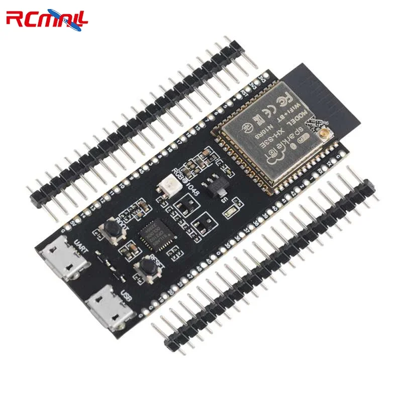 RCmall ESP32-S3-DevKitC-1 N16R8 плата разработки Wi-Fi + BLE
RCmall ESP32-S3-DevKitC-1 N16R8 плата разработки Wi-Fi + BLE