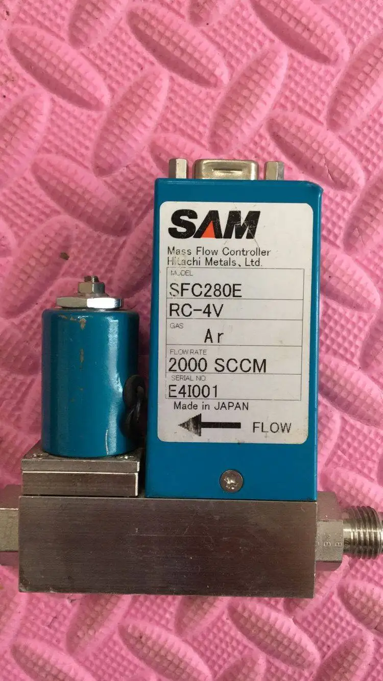 Mass flow controller SFC280E , Used one , 85% appearance new , 3 months warranty, free shipping
Mass flow controller SFC280E , Used one , 85% appearance new , 3 months warranty, free shipping