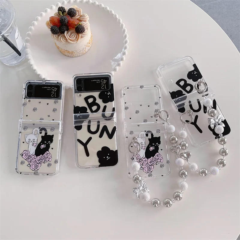 Cartoon Bunny Rabbit Phone Case for Samsung Galaxy Z Flip 5 4 3 Protective Back Cover for ZFlip3 ZFlip4 ZFlip5 Case Shell
Cartoon Bunny Rabbit Phone Case for Samsung Galaxy Z Flip 5 4 3 Protective Back Cover for ZFlip3 ZFlip4 ZFlip5 Case Shell