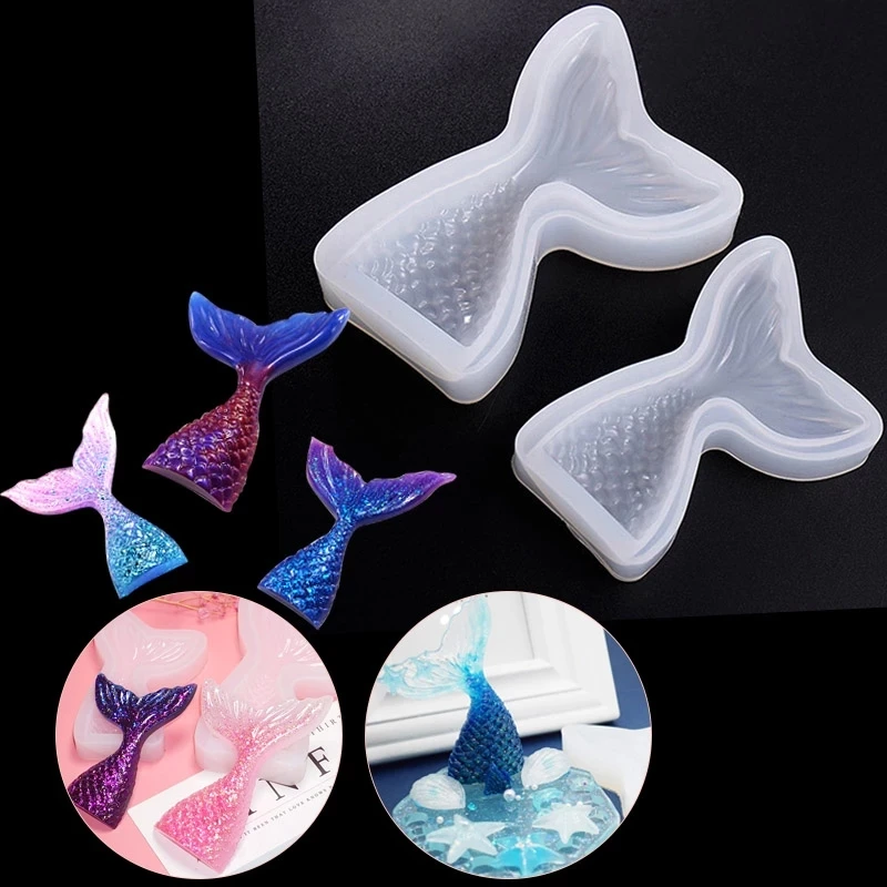 Mermaid Tail Epoxy Resin Molds Uv Resin DIY Handmade Soap Mold Chocolate Candy Moulds Cake Decorating Tools
Mermaid Tail Epoxy Resin Molds Uv Resin DIY Handmade Soap Mold Chocolate Candy Moulds Cake Decorating Tools