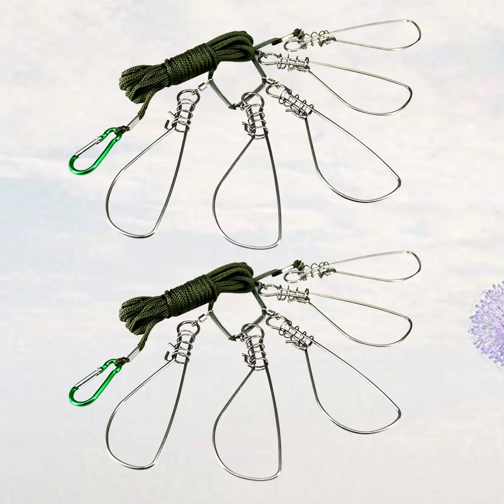 Stringer Fishing Fish Heavy Duty Stainless Steel Kayak Chain Trout Buckle Locks Clip Lock Rope
Stringer Fishing Fish Heavy Duty Stainless Steel Kayak Chain Trout Buckle Locks Clip Lock Rope