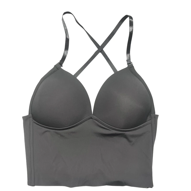 CPDD женский ледяной Шелковый топ с V-образным вырезом на бретельках
CPDD женский ледяной Шелковый топ с V-образным вырезом на бретельках