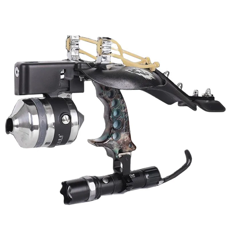 Рогатка для стрельбы с катушкой
Рогатка для стрельбы с катушкой