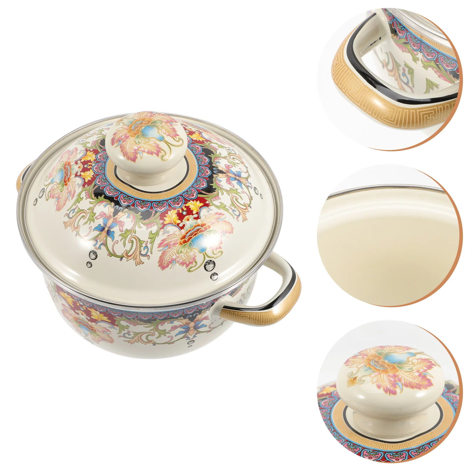 Pot Enamel Cookingbutter Warmer Saucepan Soup Melting Noodle Enamelware Stockpotsimmerchocolate Cookware Stock Steelpasta
Pot Enamel Cookingbutter Warmer Saucepan Soup Melting Noodle Enamelware Stockpotsimmerchocolate Cookware Stock Steelpasta
