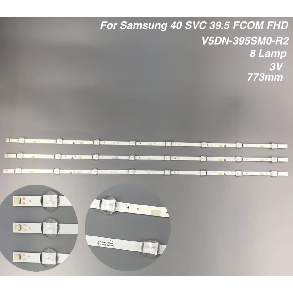 LED backlight strip for Samsung UE40J5200 UE40J5000 UE40J5300 V5DN-395SM0-R2 R3 BN96-37622A LM41-00355A 00121X 2015 SVS39.5 FCOM
LED backlight strip for Samsung UE40J5200 UE40J5000 UE40J5300 V5DN-395SM0-R2 R3 BN96-37622A LM41-00355A 00121X 2015 SVS39.5 FCOM