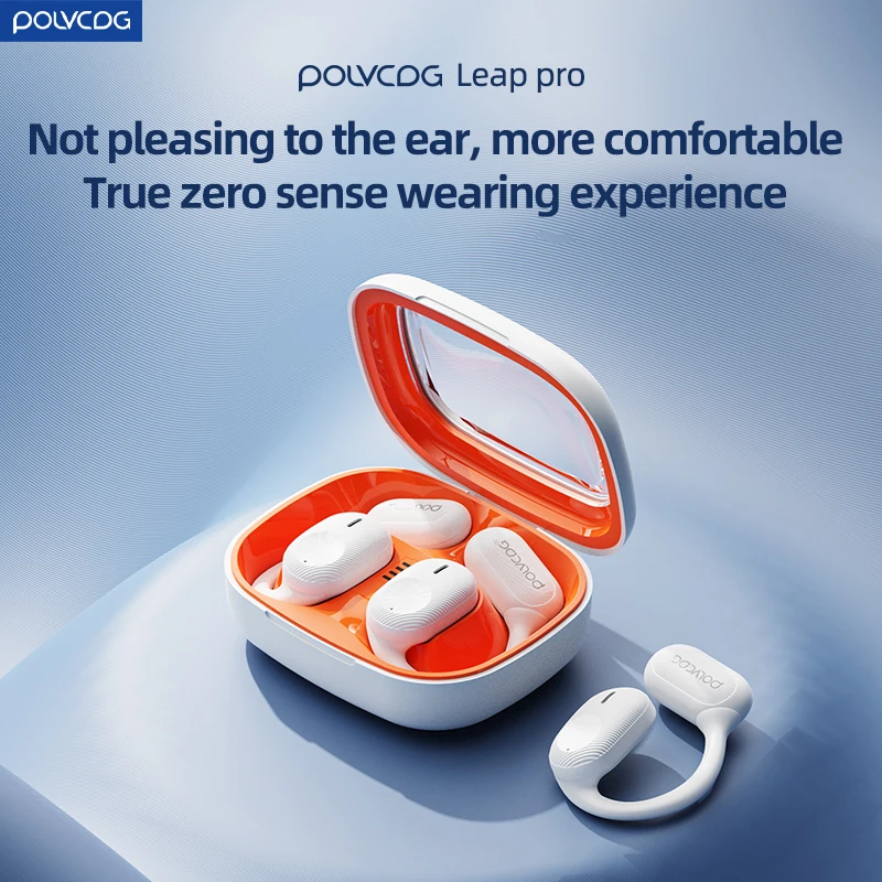 Polvcdg Leap Pro Wireless Bluetooth Open Ear Hook 5.3 Air Conduction Headphones Stereo TWS Sports Headphones 2023 New models
Polvcdg Leap Pro Wireless Bluetooth Open Ear Hook 5.3 Air Conduction Headphones Stereo TWS Sports Headphones 2023 New models