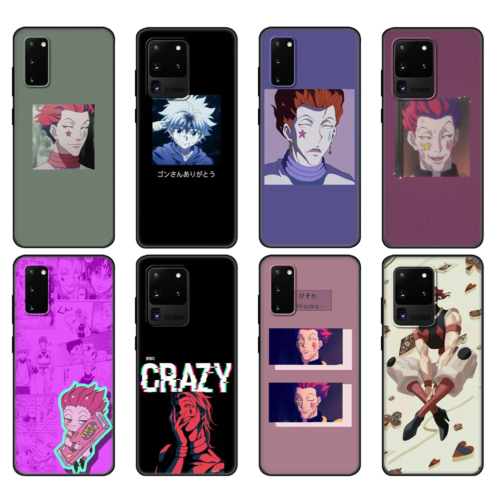 Черный чехол из ТПУ для Samsung galaxy S20 /S20 PLUS/S20 ultra/S20 + /S20FE, задняя крышка Hisoka Anime Hunter X hunter
Черный чехол из ТПУ для Samsung galaxy S20 /S20 PLUS/S20 ultra/S20 + /S20FE, задняя крышка Hisoka Anime Hunter X hunter