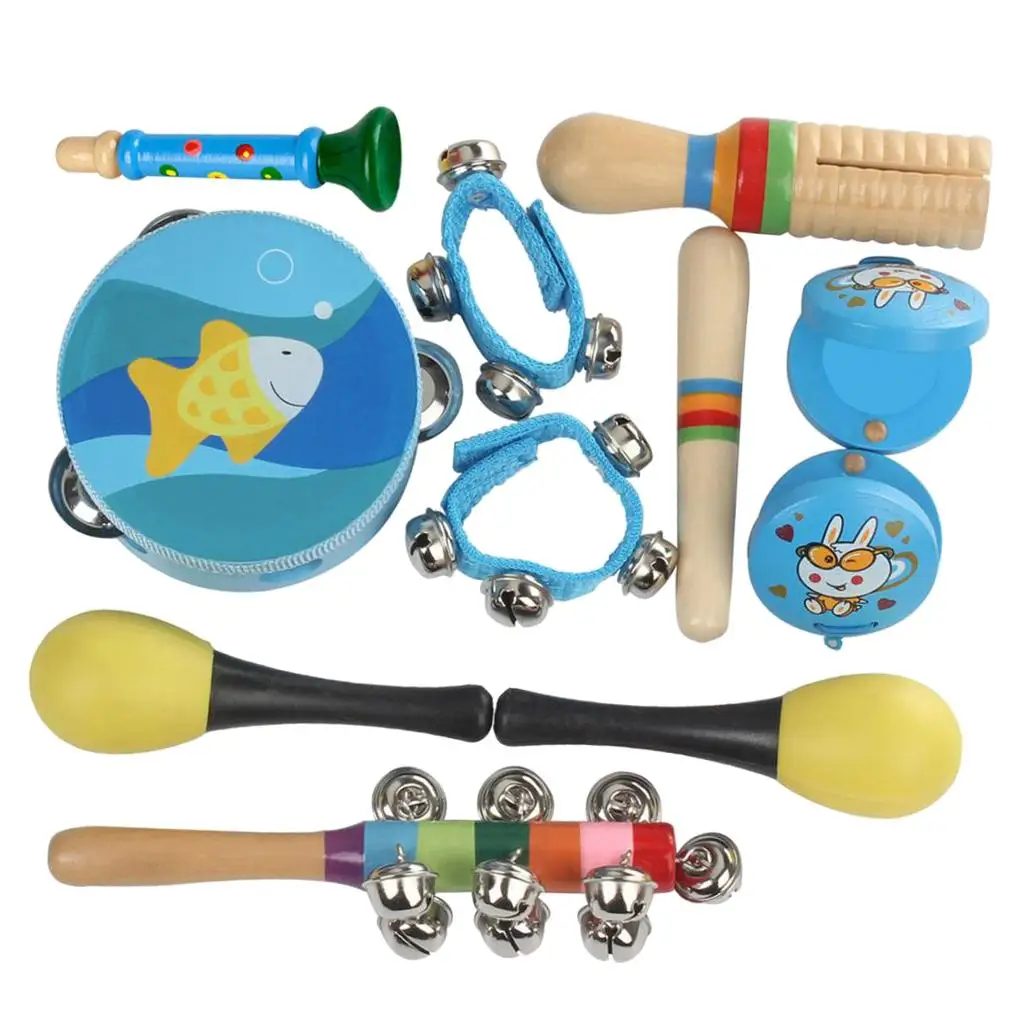 11pcs Percussion Instrument Toy Set Musical Rhythm Children
11pcs Percussion Instrument Toy Set Musical Rhythm Children