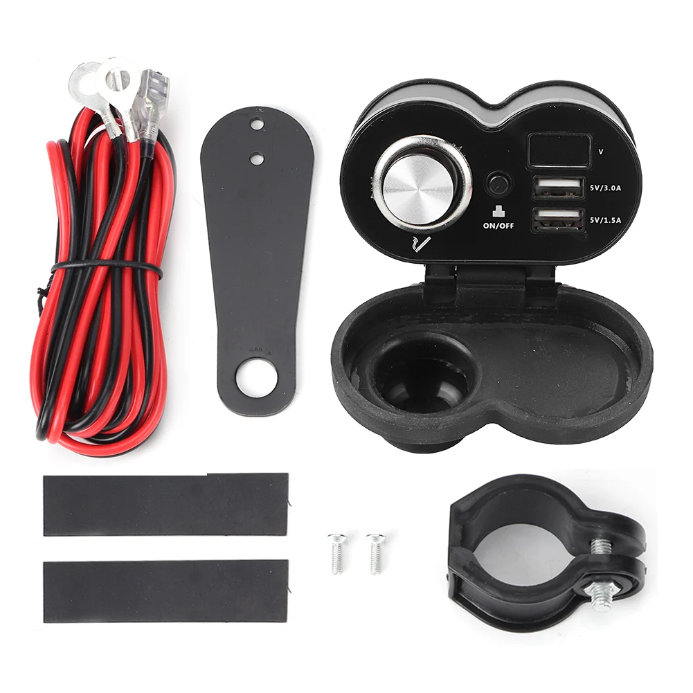 12V Motorcycle Cigarette Lighter Dual USB Charger Waterproof Handlebar Mount motorcycle motorcycle motorcycle motorcycle
12V Motorcycle Cigarette Lighter Dual USB Charger Waterproof Handlebar Mount motorcycle motorcycle motorcycle motorcycle