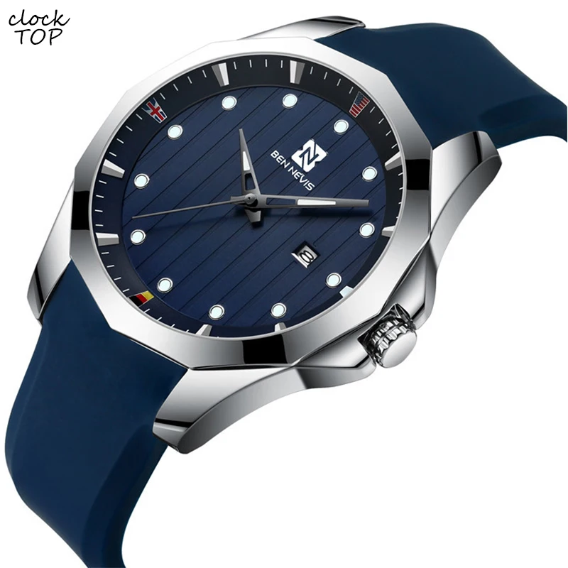 Casual Quartz Watch for Men Military Sports Watches Calendar Date Luminous Hands Wristwatch Male 30M Waterproof Silicone Reloj
Casual Quartz Watch for Men Military Sports Watches Calendar Date Luminous Hands Wristwatch Male 30M Waterproof Silicone Reloj