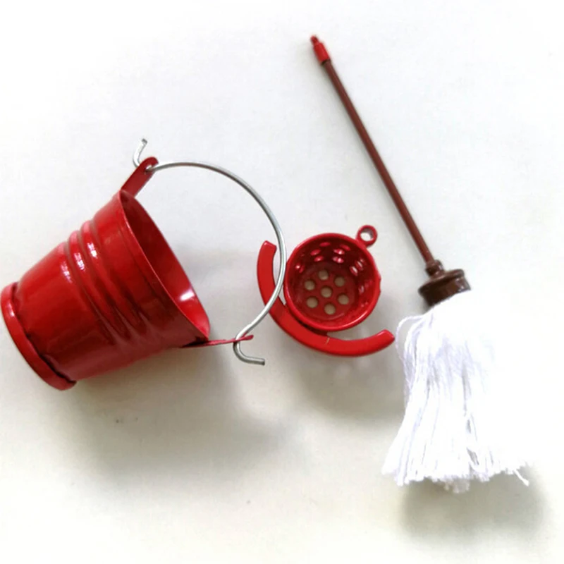 1:12 Dollhouse Cleaning Tool Kits Classic Toys Pretend Play Furniture Toys Doll House Miniature Mop Bucket
1:12 Dollhouse Cleaning Tool Kits Classic Toys Pretend Play Furniture Toys Doll House Miniature Mop Bucket
