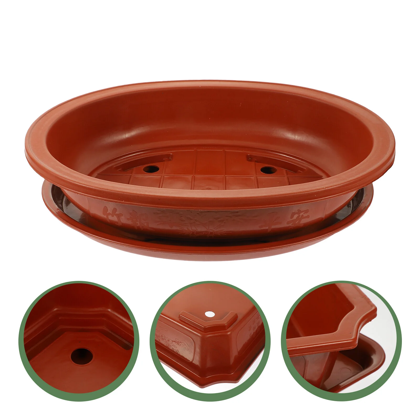 Flowerpot Plastic Pots Outdoors Orchid Planter Gardening Bonsai Container Planting Home Office Holder Decorative
Flowerpot Plastic Pots Outdoors Orchid Planter Gardening Bonsai Container Planting Home Office Holder Decorative