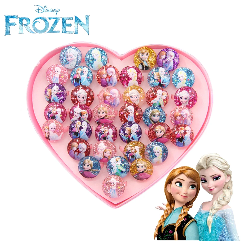36pcs/Box Disney Frozen Rings Set cartoon Elsa Anna Princess Ring Acrylic Kids Finger Rings Girls Gifts Birthday Party Supplies
36pcs/Box Disney Frozen Rings Set cartoon Elsa Anna Princess Ring Acrylic Kids Finger Rings Girls Gifts Birthday Party Supplies