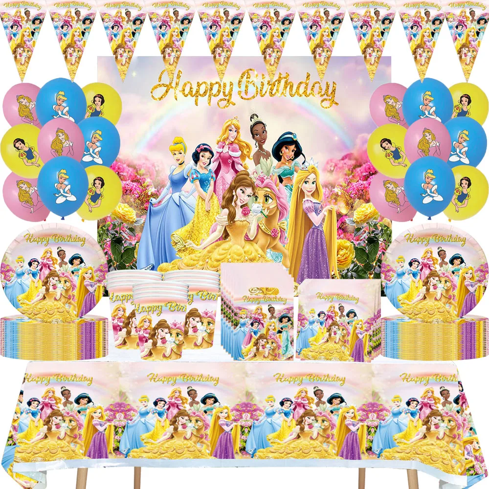Disney Six Princess Girls Birthday Party Decoration Christmas Family New Years Party Paper Cup Plate Napkin Baby Shower Supplies
Disney Six Princess Girls Birthday Party Decoration Christmas Family New Years Party Paper Cup Plate Napkin Baby Shower Supplies