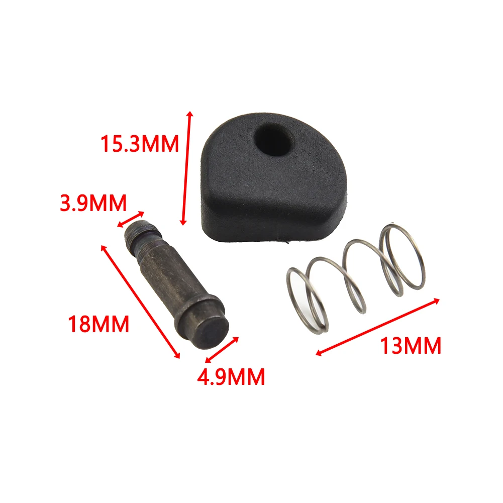 Grinder Brake Self-Locking Button Pin Spring Button Set Replacement For Makita 9553NB Angle Grinder Power Tool Accessories
Grinder Brake Self-Locking Button Pin Spring Button Set Replacement For Makita 9553NB Angle Grinder Power Tool Accessories