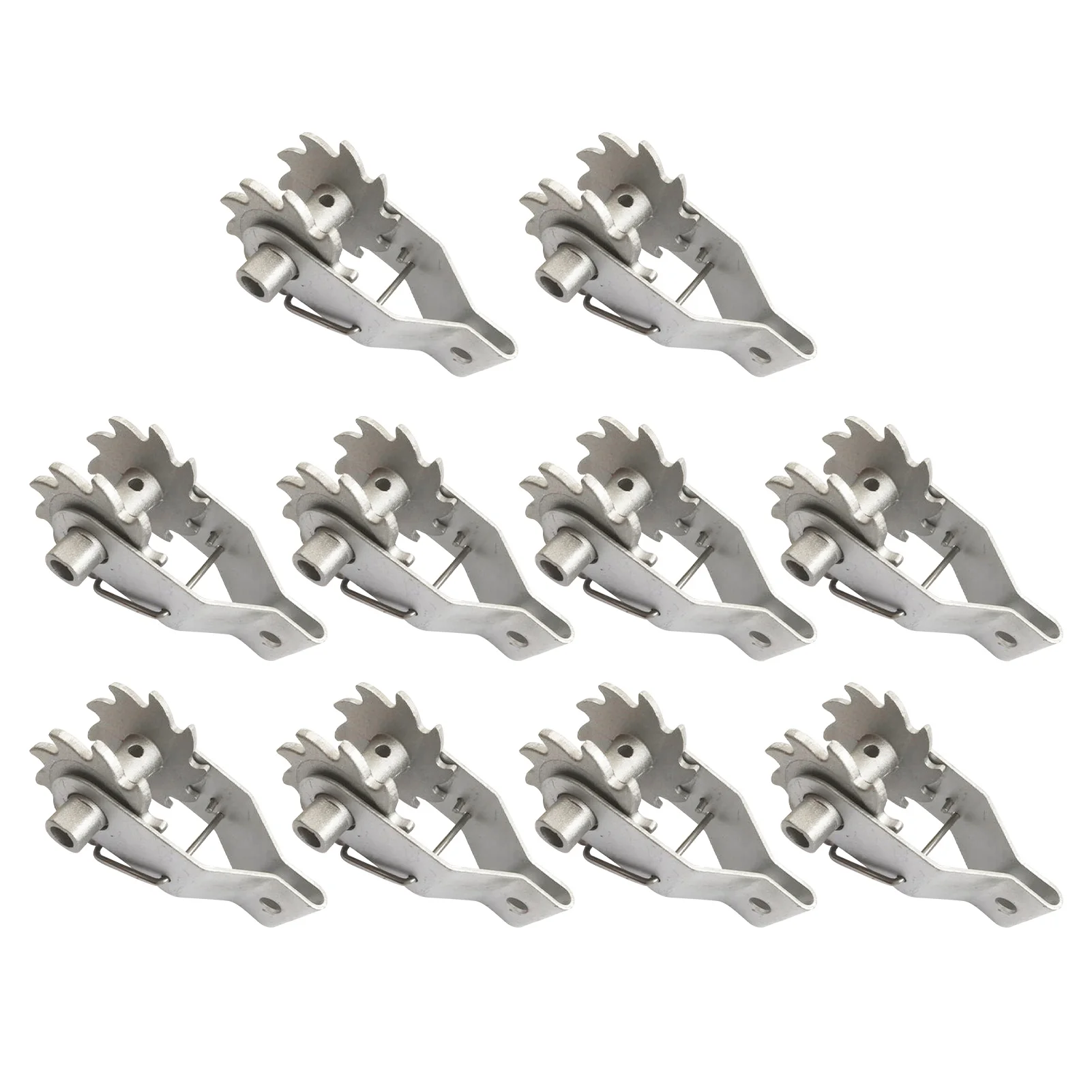 10pcs Inline Farm Heavy Duty Durable Ratchet Repair Tightener Fence Tensioner Vineyard Aluminum Alloy Wire Strainer Practical
10pcs Inline Farm Heavy Duty Durable Ratchet Repair Tightener Fence Tensioner Vineyard Aluminum Alloy Wire Strainer Practical