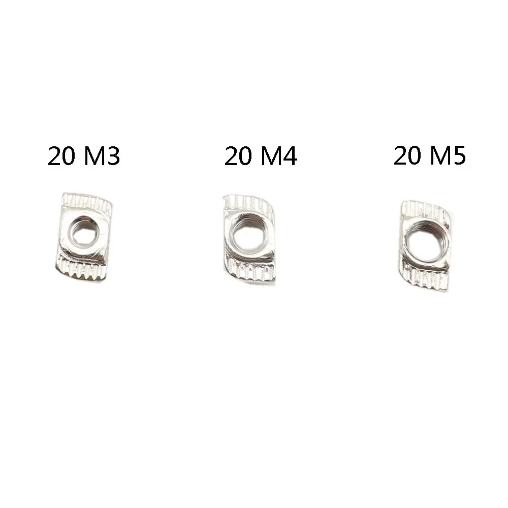 Гайки Т-образные M3 M4 M5 с никелевым покрытием
Гайки Т-образные M3 M4 M5 с никелевым покрытием