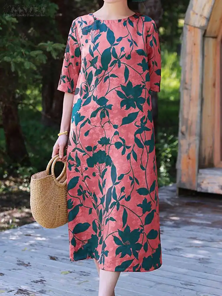 Bohemian Holiday Dresses ZANZEA Summer Fashion Printed Dress Floral Sundress Vintage Party Robe Women Half Sleeve O Neck Vestido
Bohemian Holiday Dresses ZANZEA Summer Fashion Printed Dress Floral Sundress Vintage Party Robe Women Half Sleeve O Neck Vestido