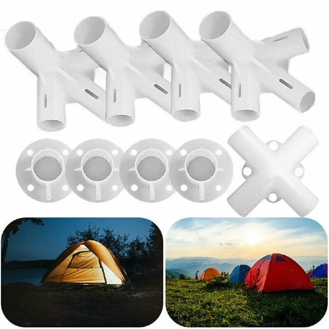 9 Pcs/set Spare Parts Feet Corner Center Connector Degree Tee Connector PVC Pipe Fitting DIY Tent Fixed Fittings
9 Pcs/set Spare Parts Feet Corner Center Connector Degree Tee Connector PVC Pipe Fitting DIY Tent Fixed Fittings