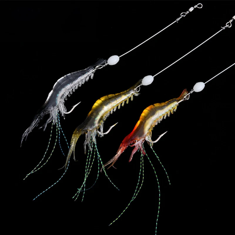 9cm 6g Fishing Lure Simulation With Hook Soft Bait Shrimp Lure Bait Night Fishing Shrimp Luminous Shrimp Fishing Gear
9cm 6g Fishing Lure Simulation With Hook Soft Bait Shrimp Lure Bait Night Fishing Shrimp Luminous Shrimp Fishing Gear