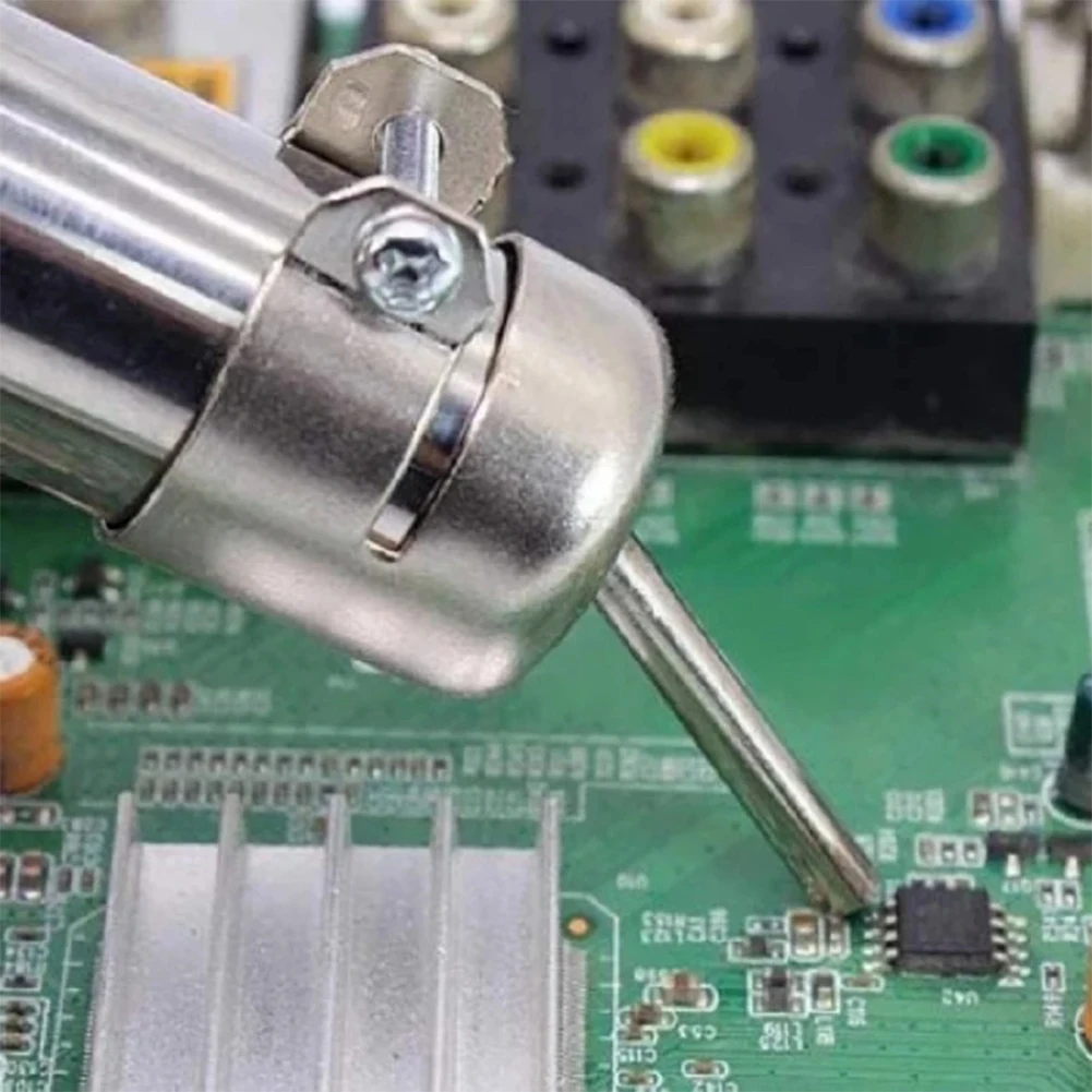 850 Series Hot Air Rework Station Heat Hot Air Soldering Station Heat Gun Nozzle Replacement Tips 45° Bent Angle Nozzle
850 Series Hot Air Rework Station Heat Hot Air Soldering Station Heat Gun Nozzle Replacement Tips 45° Bent Angle Nozzle