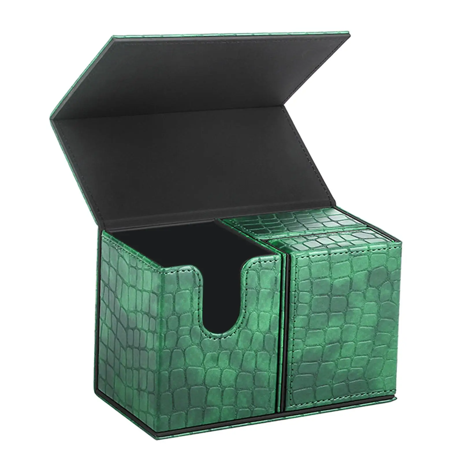 Durable Trading Card Deck Box Organizer Holder Storage Case with Divider Protective for Album Card Game Card Hobbies Dice
Durable Trading Card Deck Box Organizer Holder Storage Case with Divider Protective for Album Card Game Card Hobbies Dice