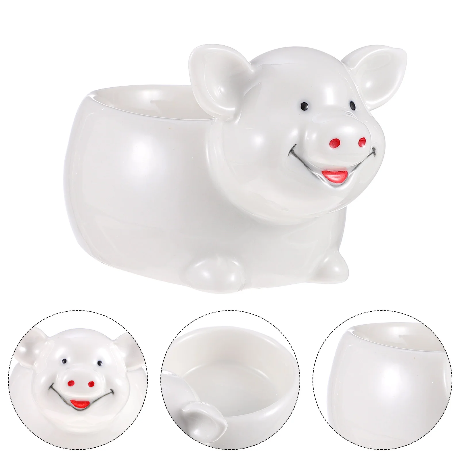 

Bowl Bowls Serving Ceramic Dessert Snack Plate Dish Sauce Kitchen Cream Animal Ceramics Ice Porcelain Baby Chip Feeding Nut
