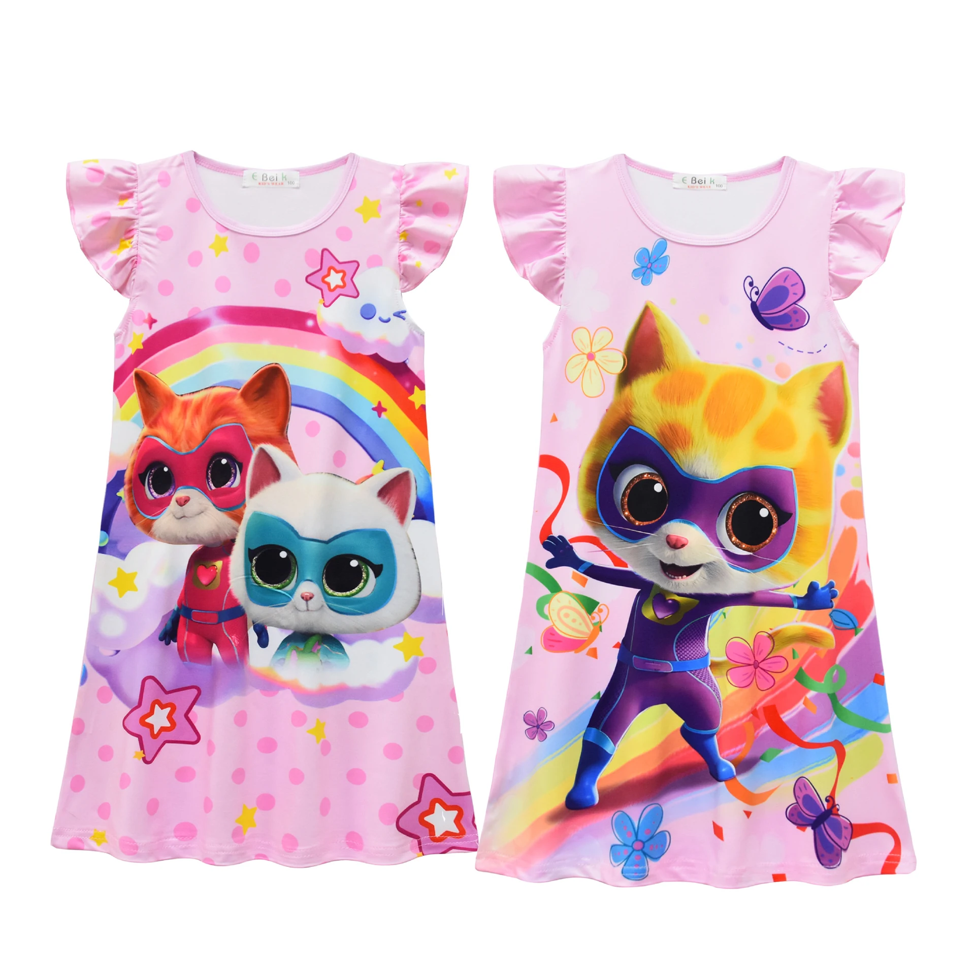 2023 SuperKitties Kids Summer Gabby Cats Dress Baby Girls Cute Flying sleeve Princess Dress Toddler Girls Birthday Party Dresses
2023 SuperKitties Kids Summer Gabby Cats Dress Baby Girls Cute Flying sleeve Princess Dress Toddler Girls Birthday Party Dresses