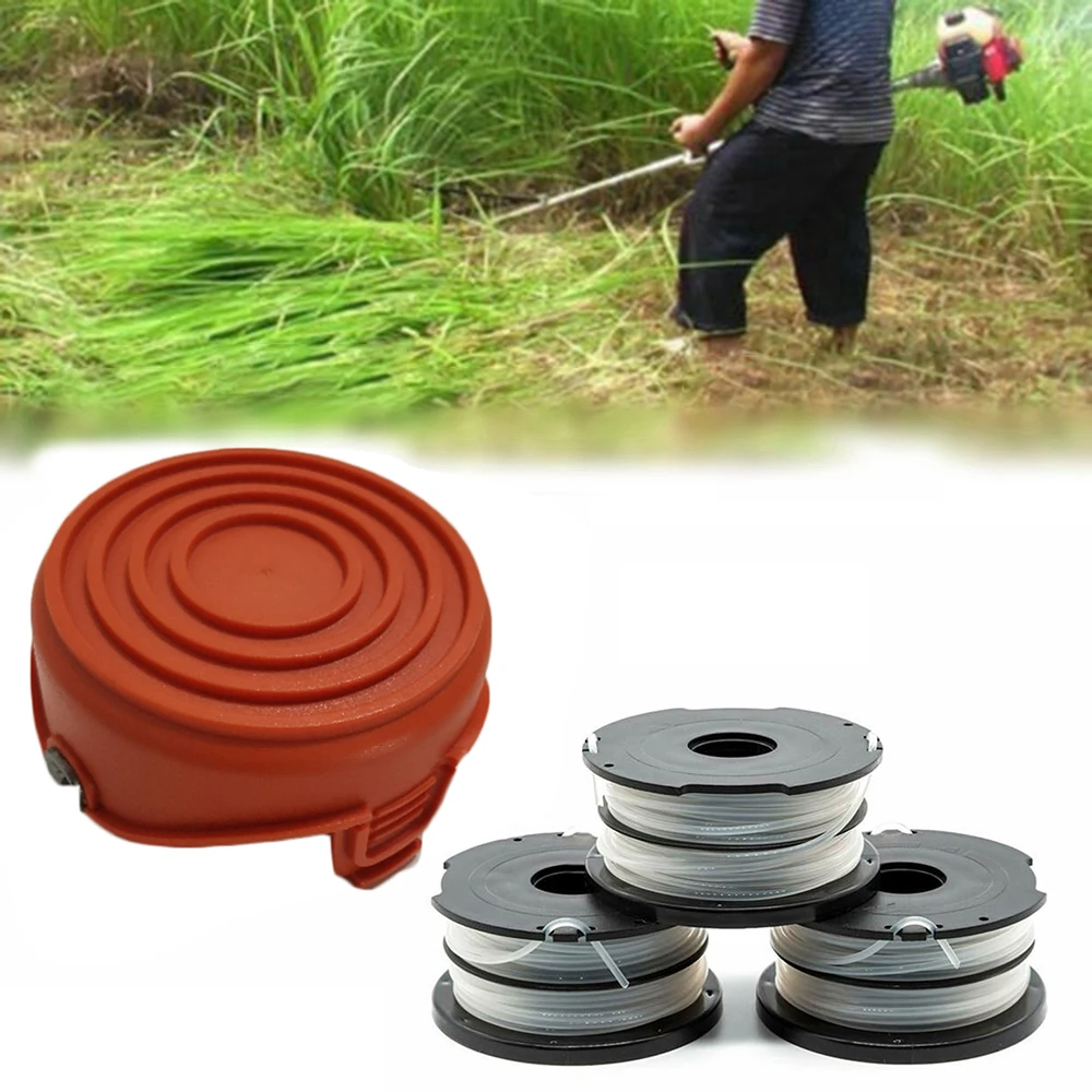 Newly 1 Piece Strimmer Spool Cover + 3*Spool And Line For Black & Decker GL315 GL350 GL650 String Trimmer Garden Supplies
Newly 1 Piece Strimmer Spool Cover + 3*Spool And Line For Black & Decker GL315 GL350 GL650 String Trimmer Garden Supplies