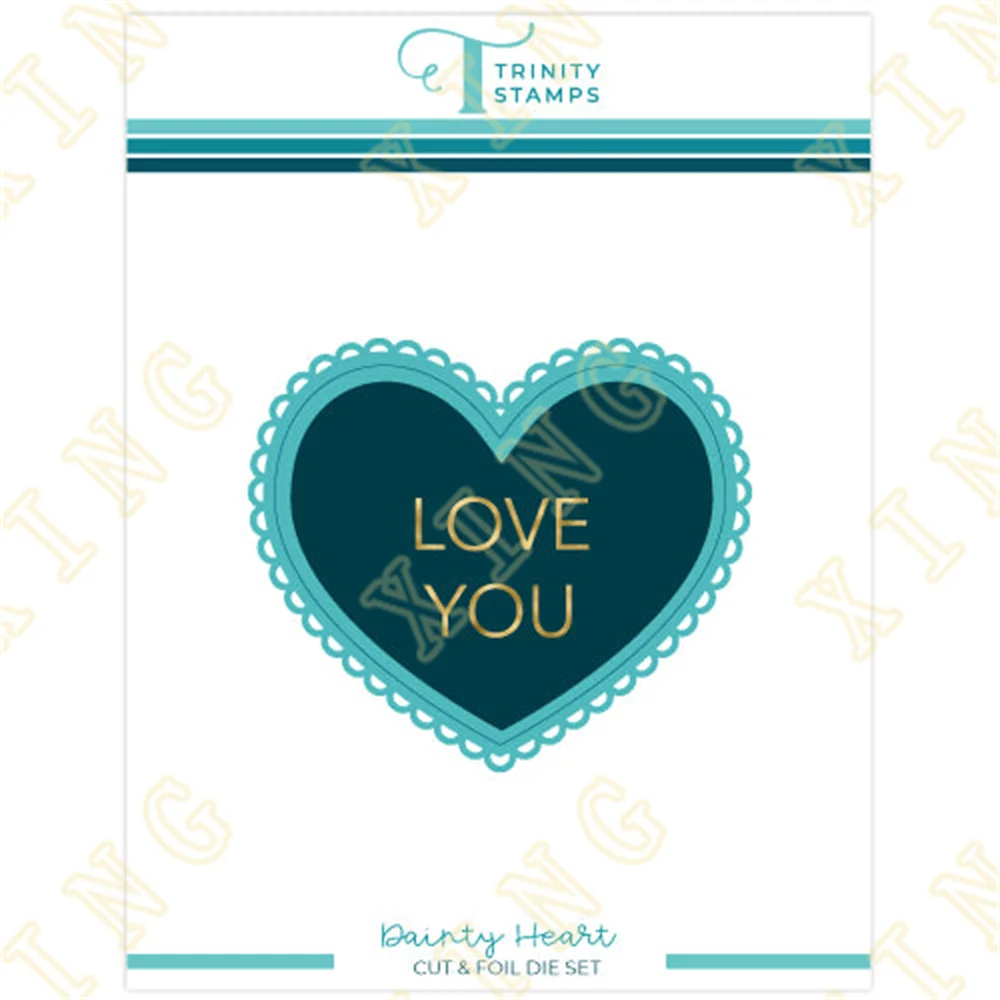 New Valentine's Day Heart Metal Cutting Dies Hot Foil Scrapbook Diary Decoration Embossing Template Diy Greeting Card Handmade
New Valentine's Day Heart Metal Cutting Dies Hot Foil Scrapbook Diary Decoration Embossing Template Diy Greeting Card Handmade