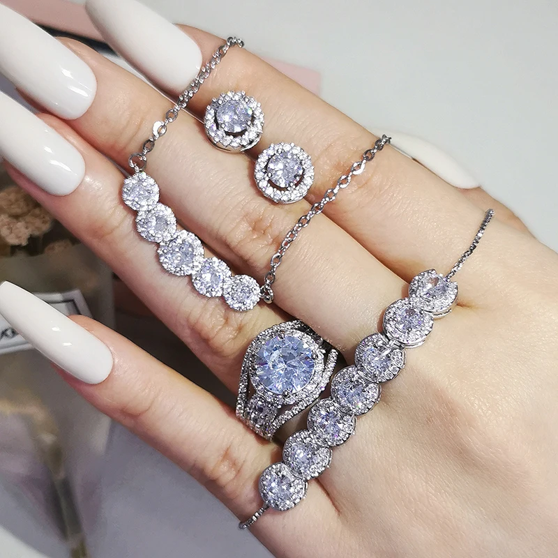 4 шт./упаковка, ювелирные изделия для невесты
4 шт./упаковка, ювелирные изделия для невесты