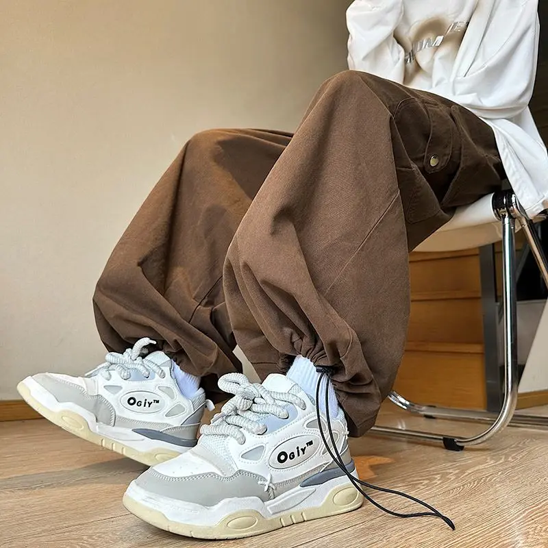 Japanese cityboy overalls men's trendy brand loose straight fit large pocket ins high street casual wide leg pants sweatpants
Japanese cityboy overalls men's trendy brand loose straight fit large pocket ins high street casual wide leg pants sweatpants