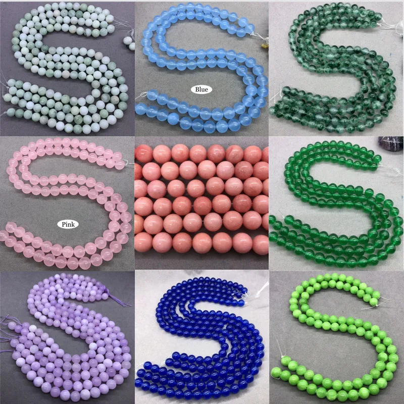 Round 6/8/10mm Chalcedony Loose Beads for DIY Craft Bracelet Necklace Jewelry Making
Round 6/8/10mm Chalcedony Loose Beads for DIY Craft Bracelet Necklace Jewelry Making