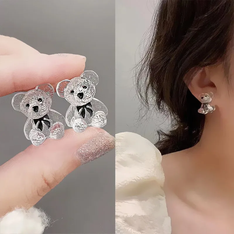 Cute Acrylic Candy Gummy Bear Dangle Earrings for Women Stud Earrings 2023 New Korean Fashion Sweet Girl Birthday Jewelry Gifts
Cute Acrylic Candy Gummy Bear Dangle Earrings for Women Stud Earrings 2023 New Korean Fashion Sweet Girl Birthday Jewelry Gifts