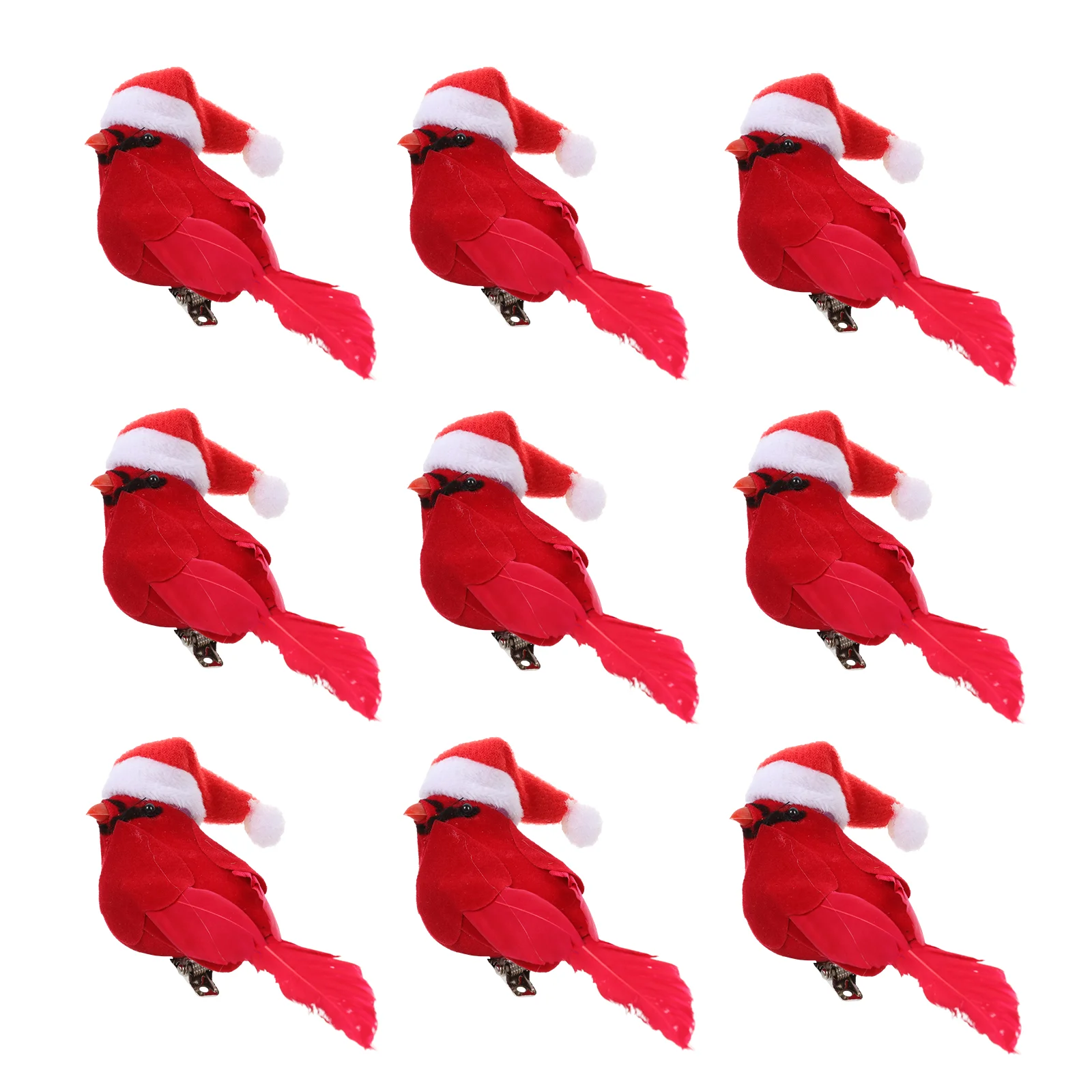 Red Birds Cardinalchristmas Hats Santa Ornaments Ornament Bird Metal Cardinals Clips Artificial Hat Hanging Treeclip Decor Desk
Red Birds Cardinalchristmas Hats Santa Ornaments Ornament Bird Metal Cardinals Clips Artificial Hat Hanging Treeclip Decor Desk