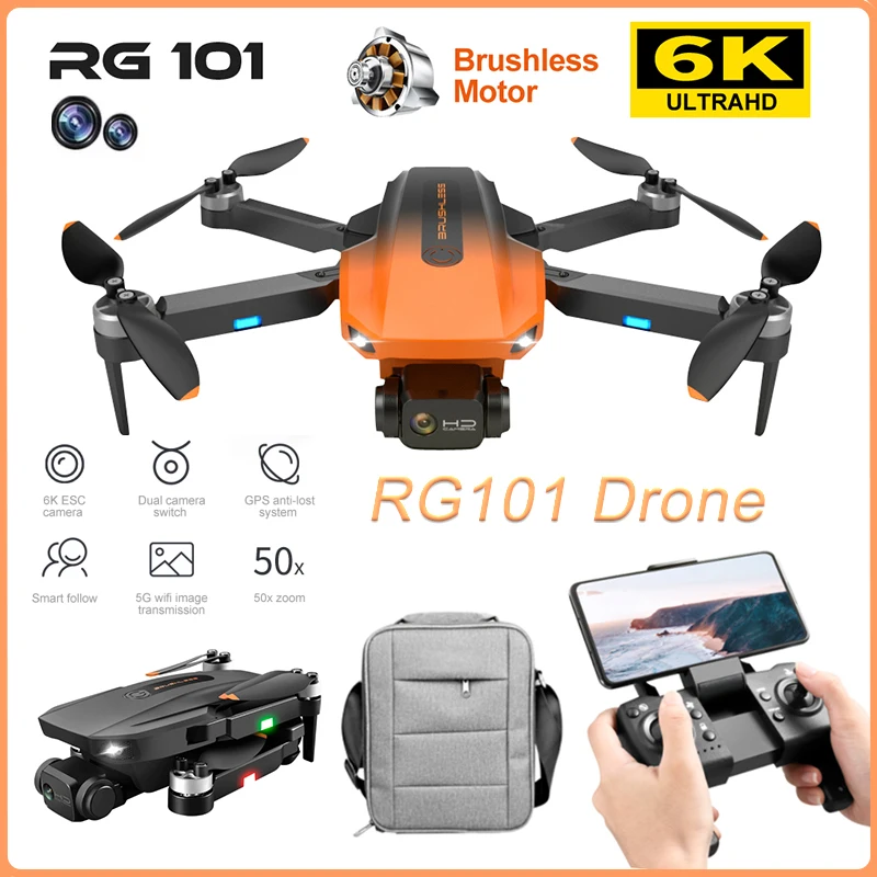Складной Квадрокоптер RG101 MAX, профессиональный Дрон с HD камерой, бесщеточным Мотором 3 км, GPS, для аэрофотосъемки
Складной Квадрокоптер RG101 MAX, профессиональный Дрон с HD камерой, бесщеточным Мотором 3 км, GPS, для аэрофотосъемки