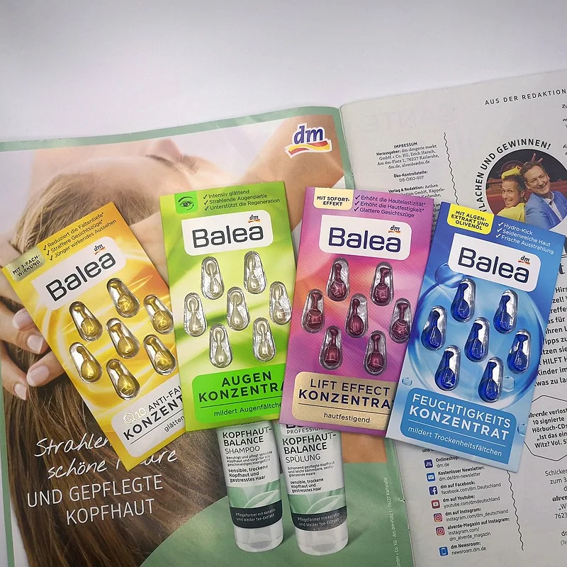 7pcs Balea Adult Face Lift Firming and Hydrating Dark Circles Capsule Essence skin care serum capsule
7pcs Balea Adult Face Lift Firming and Hydrating Dark Circles Capsule Essence skin care serum capsule
