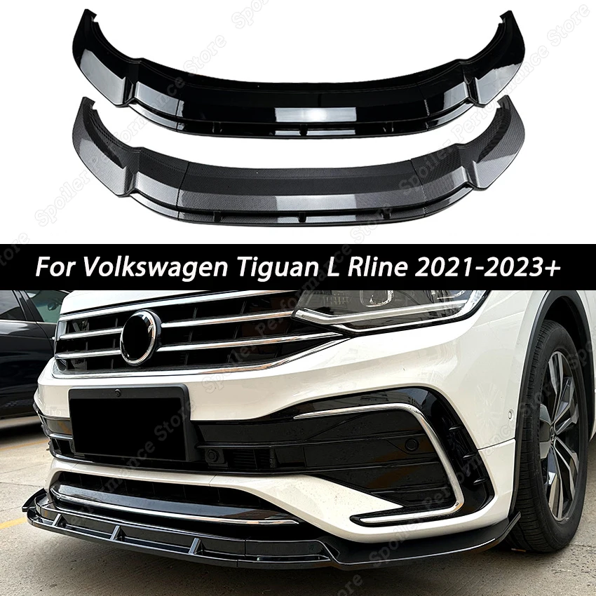 Gloss Black Car Front Bumper Lip Splitter Spoiler Diffuser Guard Accessories for Volkswagen Tiguan L Rline 2021-2023+ Tuning
Gloss Black Car Front Bumper Lip Splitter Spoiler Diffuser Guard Accessories for Volkswagen Tiguan L Rline 2021-2023+ Tuning