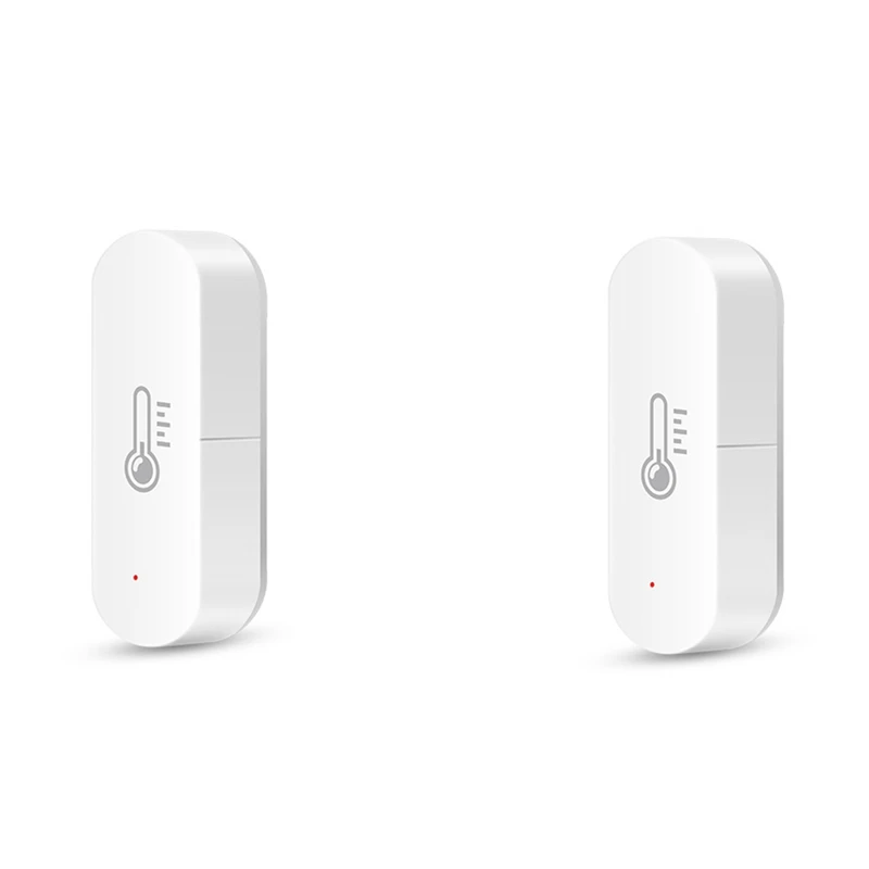 2Pcs Tuya Zigbee Temperature Humidity Sensor Smart Home Tuya Smart Life APP Real-Time Monitoring Need Work With Gateway
2Pcs Tuya Zigbee Temperature Humidity Sensor Smart Home Tuya Smart Life APP Real-Time Monitoring Need Work With Gateway