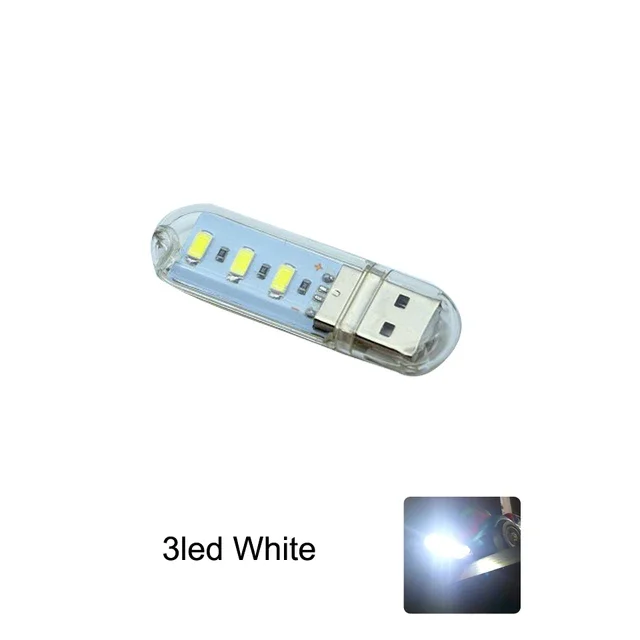 RGB Ночник USB 3/8/24 светодиода
RGB Ночник USB 3/8/24 светодиода