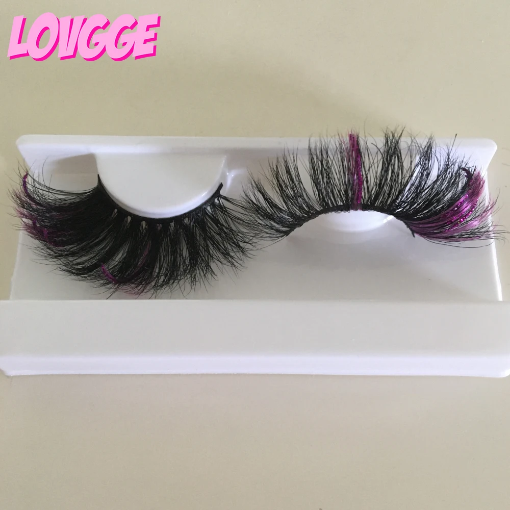LOVGGE Glitter Lashes Wholesale Bulk Mink 25MM Colored Eyelashes Different Color Lashes Style Wispy Makeup Cosplay Drop Shipping
LOVGGE Glitter Lashes Wholesale Bulk Mink 25MM Colored Eyelashes Different Color Lashes Style Wispy Makeup Cosplay Drop Shipping