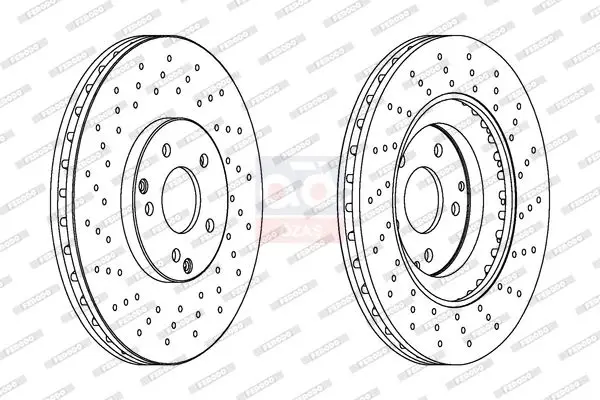 

DDF1582C1 for disc ON (AD) 02 C-series (W203-S203) "" coated "" box TK: price single"