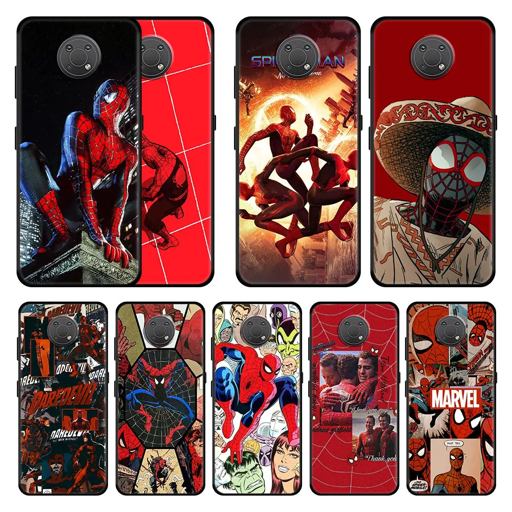 Marvel Spiderman Red Case Cover for Nokia G10 G20 G11 G21 G50 5.4 7.2 C20 C21 C30 X20 XR20 X10 3.4 Matte Bag Style Coque TPU
Marvel Spiderman Red Case Cover for Nokia G10 G20 G11 G21 G50 5.4 7.2 C20 C21 C30 X20 XR20 X10 3.4 Matte Bag Style Coque TPU