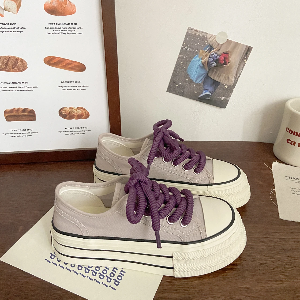 Casual Slippers Lace-up Canvas Shoes for Women Thick Platform Sneakers Summer Trends 2023 Round Toe Versatile Loafers 
Casual Slippers Lace-up Canvas Shoes for Women Thick Platform Sneakers Summer Trends 2023 Round Toe Versatile Loafers