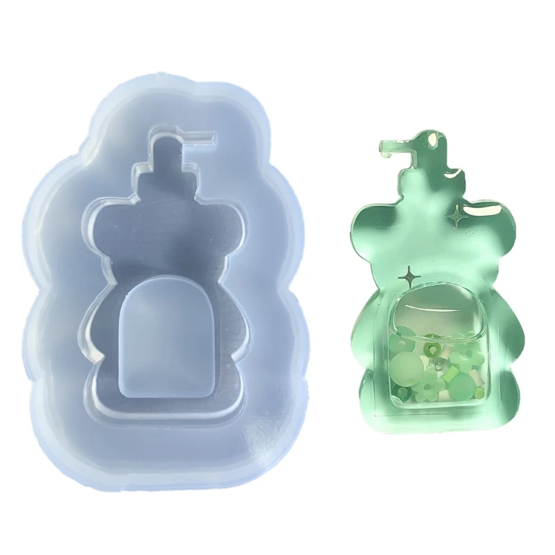 Clear Quicksand Silicone Molds Resin Casting Shaker Mold Resin Epoxy Mold for DIY Crafts Pendant Keychain Jewelry Making
Clear Quicksand Silicone Molds Resin Casting Shaker Mold Resin Epoxy Mold for DIY Crafts Pendant Keychain Jewelry Making