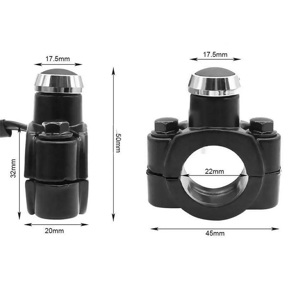 1PCS Motorcycle Switch 2lines 12V ON OFF Switch For Motorcycle Motorbike ATV Sport Dirt Electric Bike Scooter
1PCS Motorcycle Switch 2lines 12V ON OFF Switch For Motorcycle Motorbike ATV Sport Dirt Electric Bike Scooter
